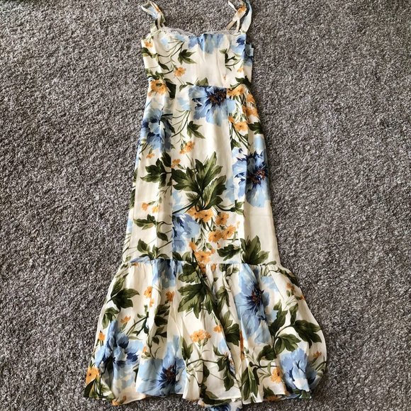 NWT Reformation Irisa Dress Sz4 Botanist - Picture 4 of 10